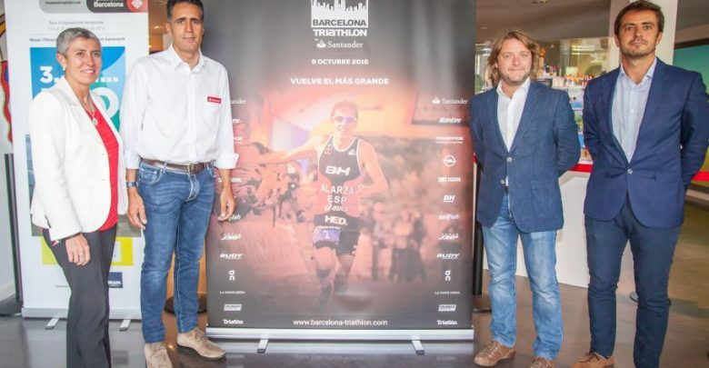 Presentazione del Triathlon di Barcellona di Santander