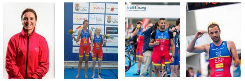 Selección Española Paratriatlón Rio Janeiro