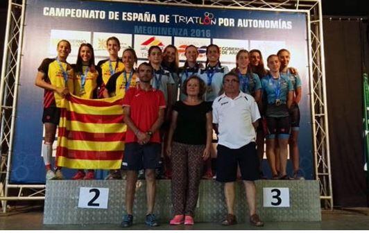 Podium Championship Spain autonomias