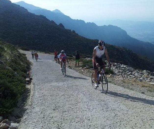 Subida en el Triatlón Bola del Mundo