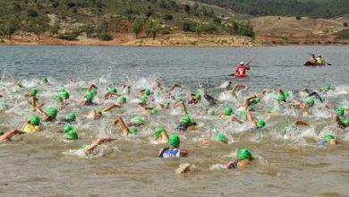 Natación en el Triatlón de Palmaces