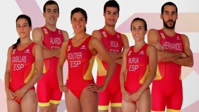 La selección española de triatlón en los juegos olimpicos de rio