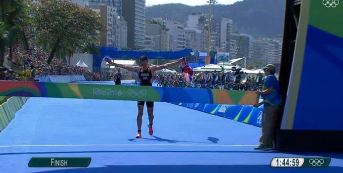 Alistair Brownlee gold at the Olympic Games in Rio