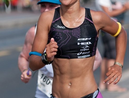 Saleta Castro Running in iroman tests