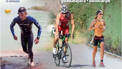 Cartel Triatlón de Guadajalara 2016