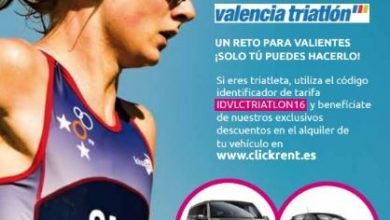 Clic Rent patrocinador Valencia triatón