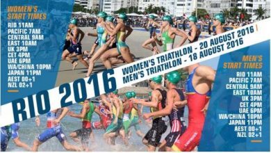 Olympic games men's triathlon