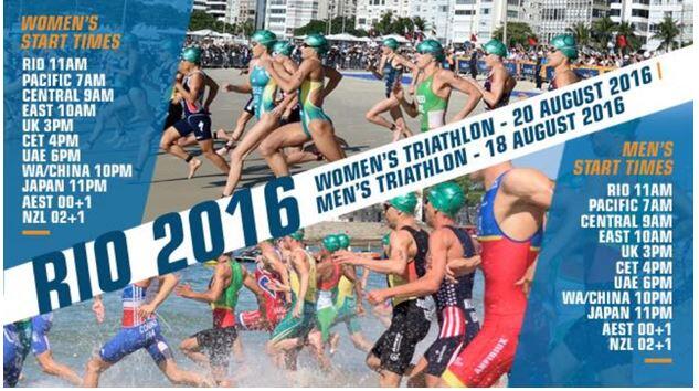 Triatlón masculino juegos olímpicos