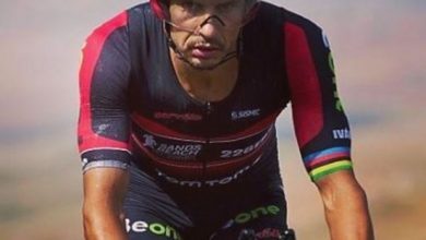 Iván Raña en el sector ciclista Ionrman