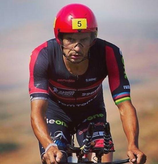 Iván Raña en el sector ciclista Ionrman