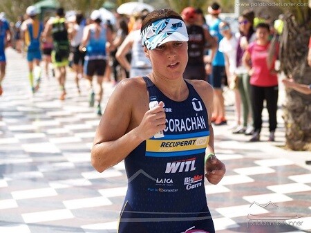 Judith Corachan en carrera a pie