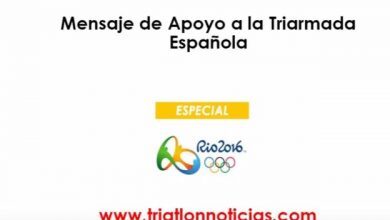 Mensaje de Apoyo de Nuestos deportistas a la triarmada