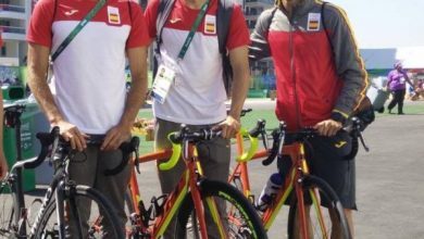 Vicente Hernandez, Fernando Alarza and Mario Mola in Rio de Janeiro