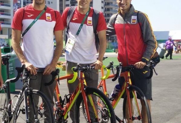 Vicente Hernandez, Fernando Alarza y Mario Mola en Rio de Janeiro