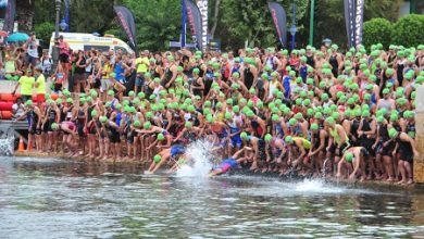 Salida Natación Triatlón Tarragona