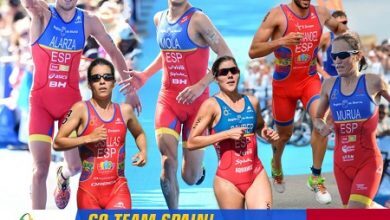 Spanische Triarmada bei den Olympischen Spielen in Rio