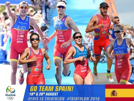 Triarmada espagnole aux Jeux olympiques de Rio
