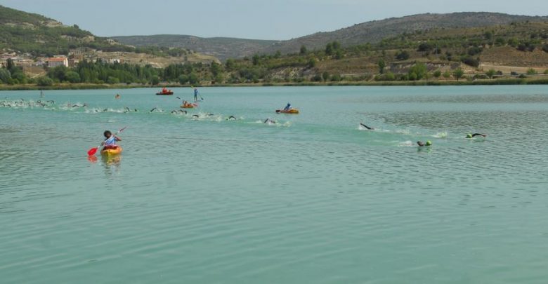 Azud de Pareja, en el triatlón de guadalajara