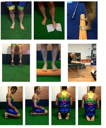 Priopoception exercises in the triathlete