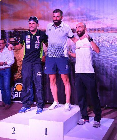 Podium groupe d'âge 30-34 Iornman 70.3 Lanzarote