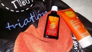 Massage Oil and Sport Shower Gel with Arnica by Weleda