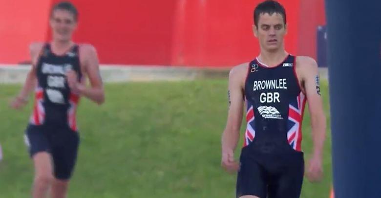 Faint of Jonathan Brownlee in Cozumel