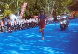 Fernando Alarza Champion of Spain Olympic Triathlon 2016