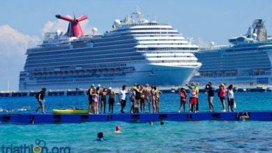 Ponton de salida de la Gran Final en Cozumel