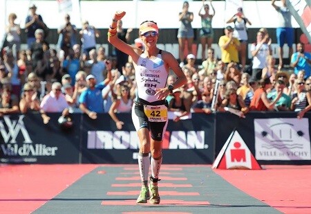 Gurutze Frades à l'Ironman Vichy