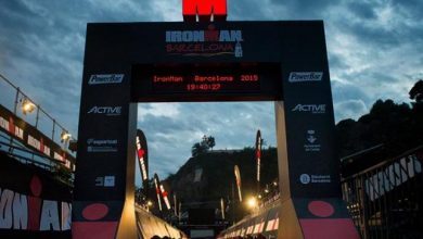 meta del Ironman Barcelona