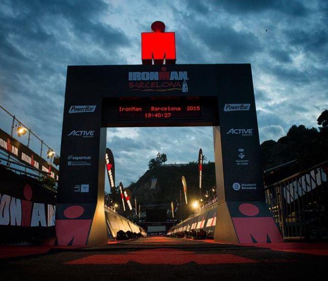 meta del Ironman Barcelona