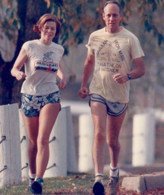 John y  Judy Collins fundadores del Ironman Hawaii