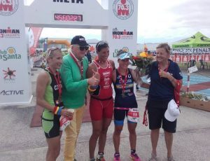 Judith corachan troisième ironman 70.3 Lanzarote