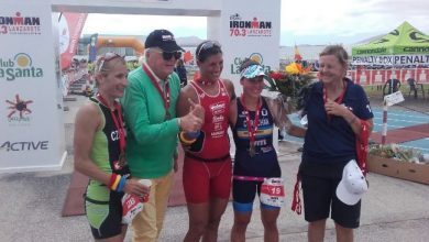 Judith corachan tercera ironman 70.3 Lanzarote