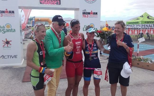 Judith corachan troisième ironman 70.3 Lanzarote