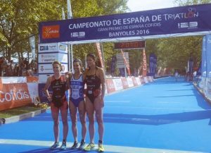Miriam Casillas Championne du triathlon olympique d'Espagne 2016