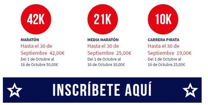 precios Bilbao nigth Marathon