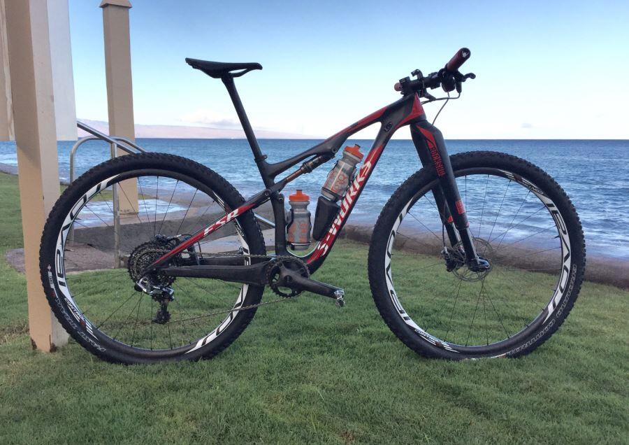 Rubén Ruzafa's bike for the 2016 XTERRA World Championship