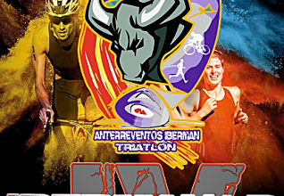 Cartel Iberman Triatlón