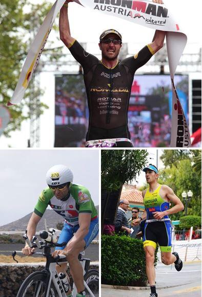 The Age Groups that have made podium at Kona 2016