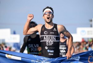 Aufstieg von Uxío Abuín: Steigt in 165 Tagen um 8 Plätze im ITU-Ranking.