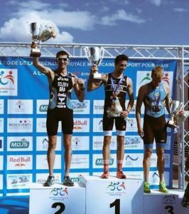 Uxío Abuín and Camila Alonso win in the Africa Cup of Triathlon in Agadir