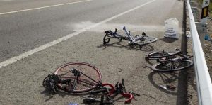Les cyclistes 58 écrasés en Espagne à 2016, le gouvernement s'est engagé à étudier la réforme du code pénal