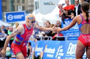 The mixed relay triathlon will be at the Olympic Games in Tokyo