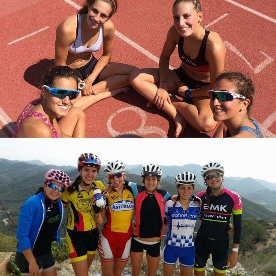 female triathlon spain juniors