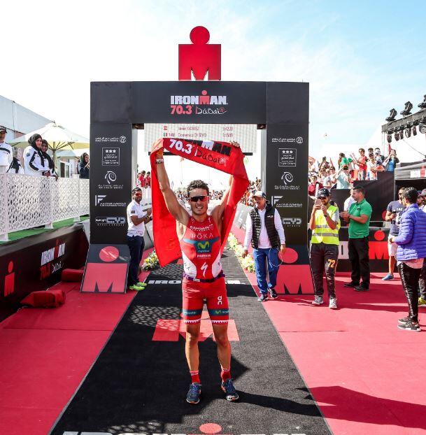 Javie Gómez Noya Ironman 70.3 Dubai