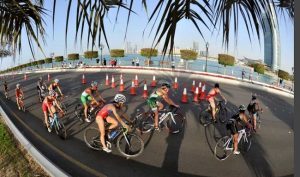 Nuovo circuito nell'Abu Dhabi World Triathlon Series