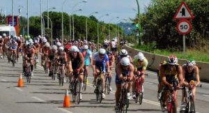 When can you go to wheel / Drafting in Triathlon?