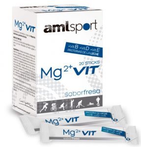 Vitamin and Magnesium contribution with the Mg2 + Vit of AMLSPORT