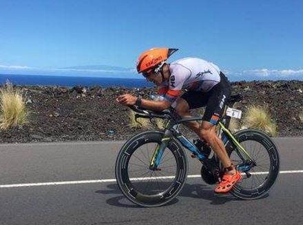 Eneko Llanos al Campionato Mondiale Ironman 2016